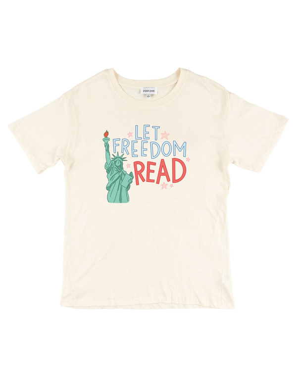 Let Freedom Read Tee - Ivory, 3 of 3