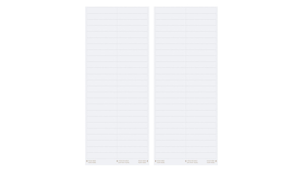 December Daily® 2026 Plastic Index Tabs, 3 of 3