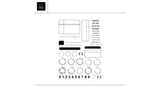 Digital Can't Wait To Document 6×8 Stamp Set , 1 of 1