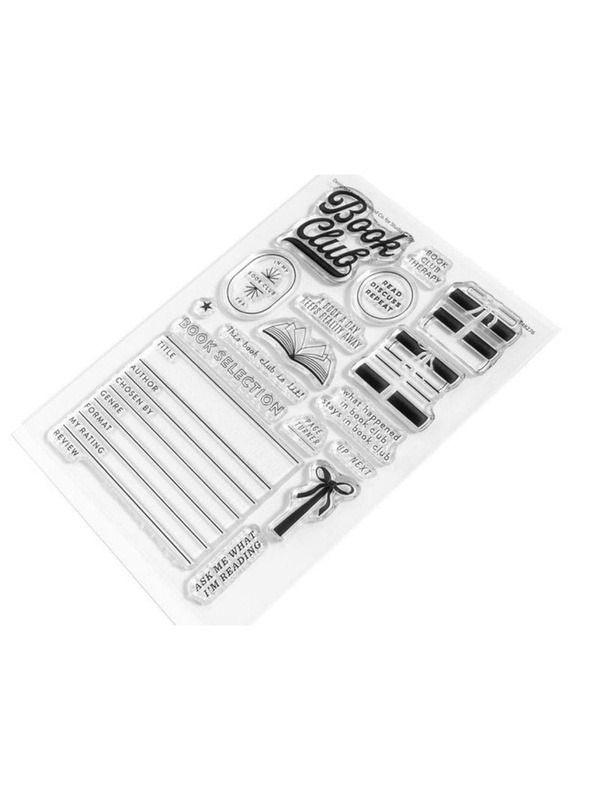 Stamp Set : 4×6 Book Club by Goldenwood Co, 2 of 4