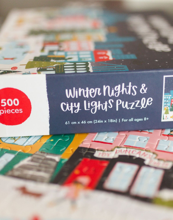 Winter Nights & City Lights - 500 Piece Jigsaw Puzzle, 5 of 8
