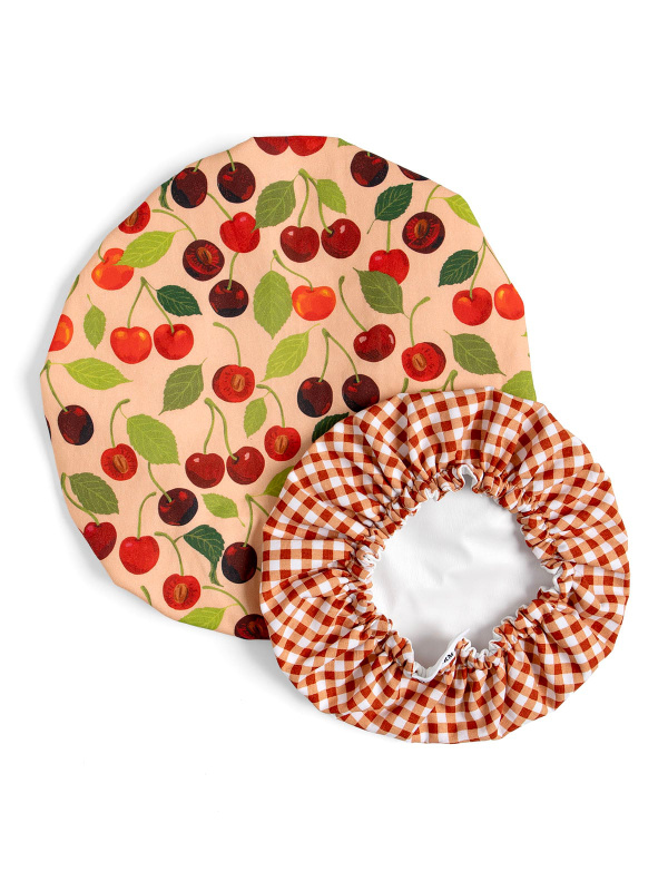 Cherry Grove Reusable Fabric Bowl Cover Set, 6 of 9