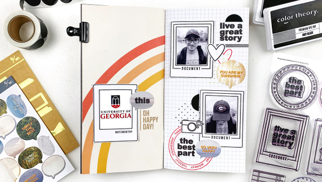 Color Me Happy Stamp Kit, 5 of 7