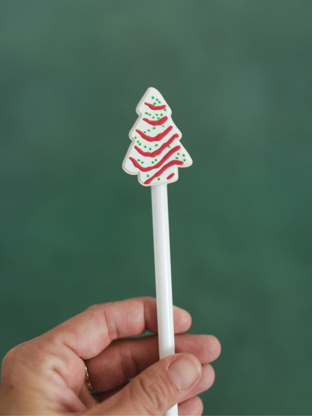 Christmas Tree Cake Gel Pen, 1 of 6