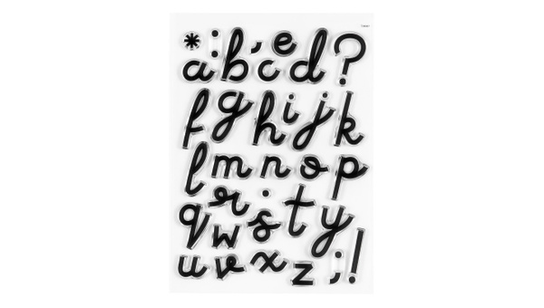 Alphas Are Awesome #5 6×8 Stamp Set, 1 of 2