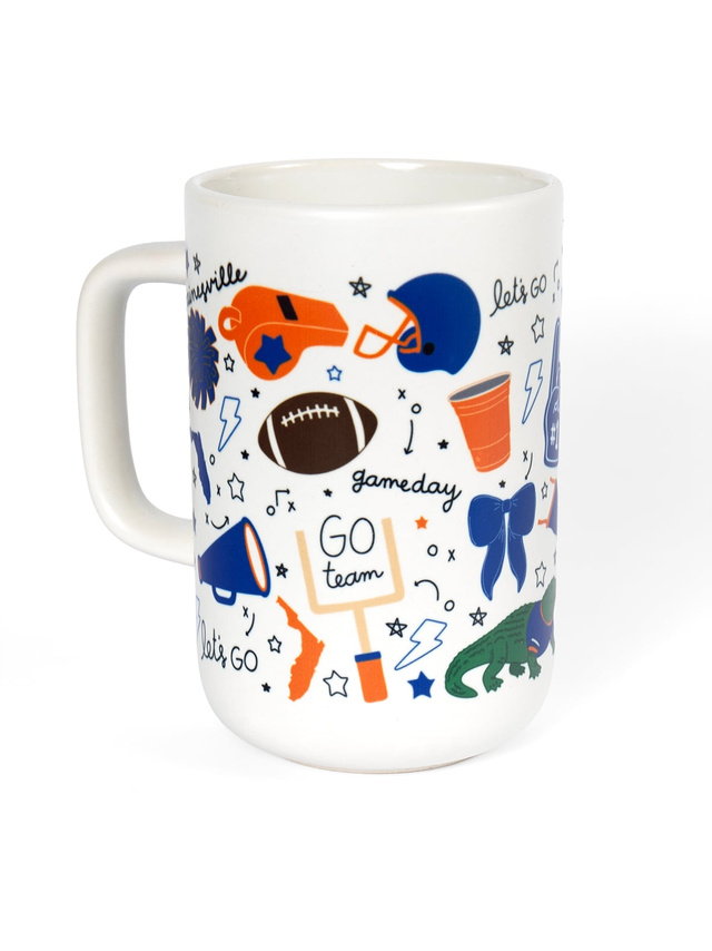 Gainesville Football Game Day Tall Ceramic Mug, 2 of 3