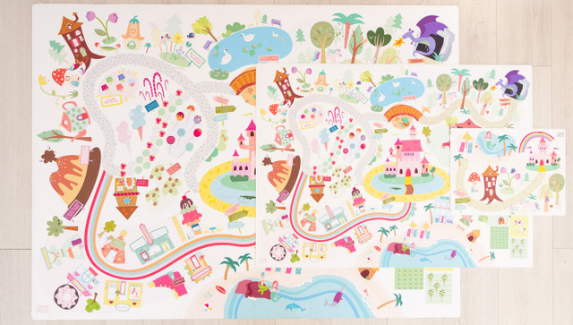 Mini Rainbow Land Play Mat, 4 of 5