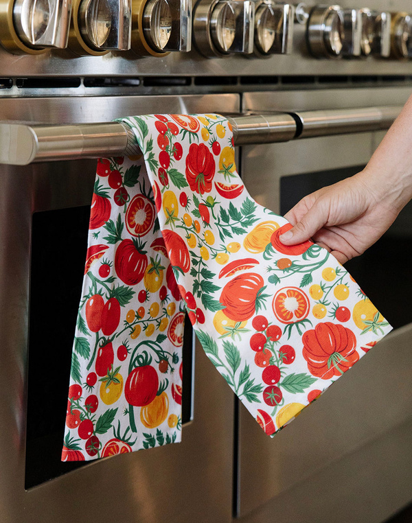 Tomato Vine Tea Towel, 1 of 6