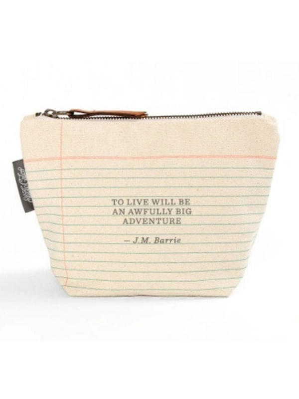 Big Adventure Canvas Zip Pouch, 1 of 4