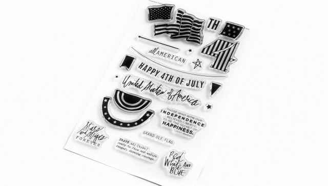 Stamp Set : 4×6 Land of Liberty, 2 of 6