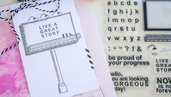 Stamp Set : 6×8 Billboard Builder, 6 of 8