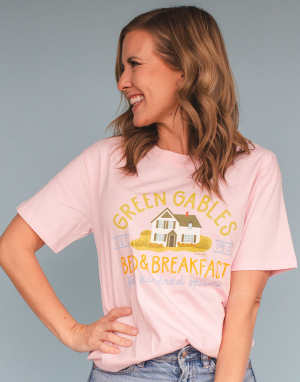 Green Gables Bed & Breakfast Tee - Blossom, 2 of 4