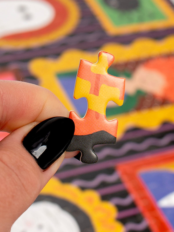 Spooky Cute Halloween Frames - 400 Piece Jigsaw Puzzle, 3 of 5