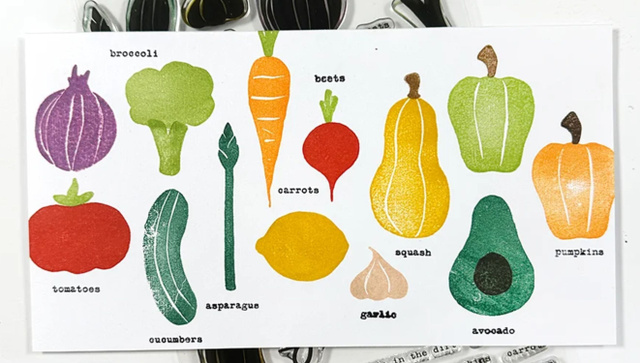Garden Walk 6×8 Stamp Set, 3 of 3