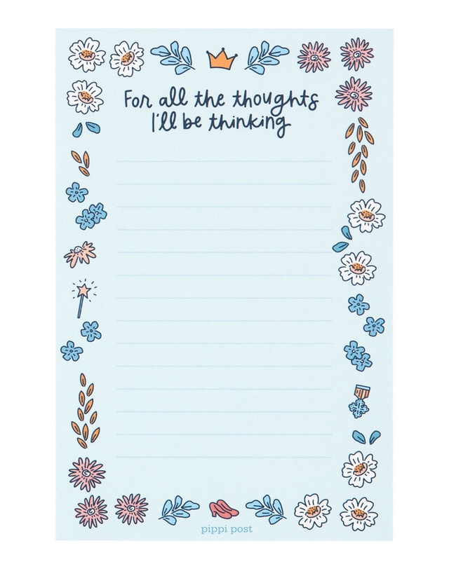 Thoughts I'll Be Thinking Wizard of Oz 4×6 Notepad, 3 of 4