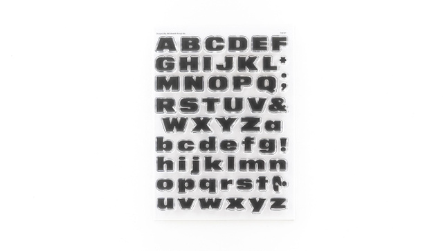 Alphas Are Awesome #36 6×8 Stamp Set, 1 of 2