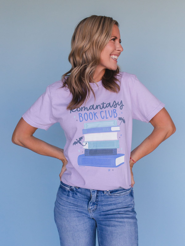Romantasy Reader Book Club Tee - Orchid, 2 of 4