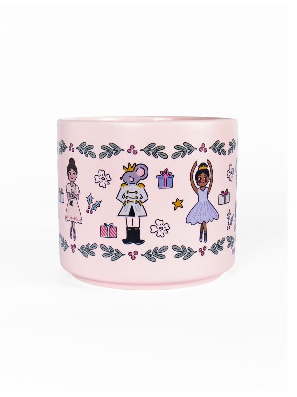 The Nutcracker Large Pink Ceramic Christmas Mug, 2 of 4