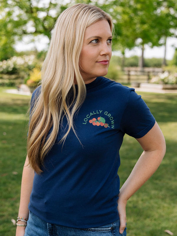 Tomato Vine Farmers Market Tee - True Navy, 2 of 7