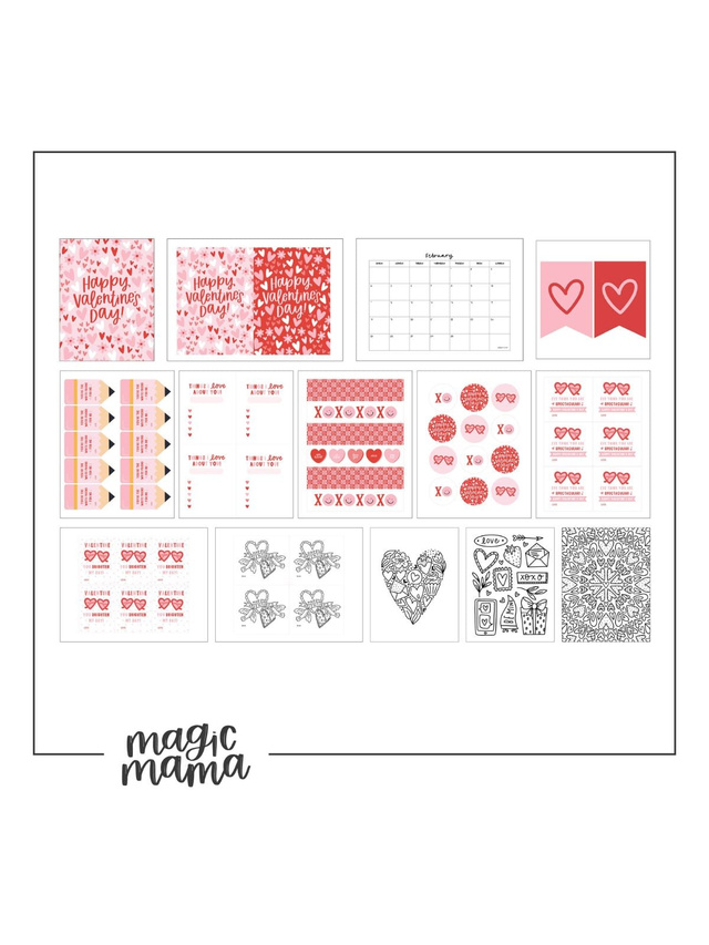 Happy Hearts Digital Bundle, 1 of 2