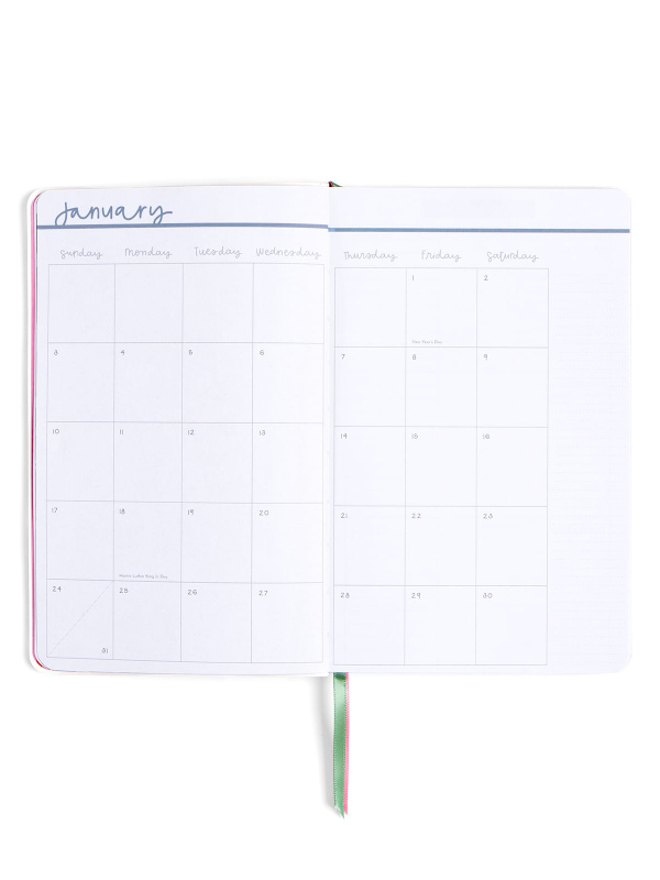 Book Lover Floral Petite Planner : 2027 Calendar Year, 9 of 14