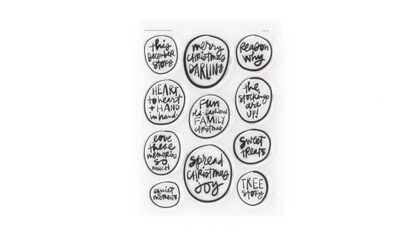 This December Story 6×8 Stamp Set, 1 of 4