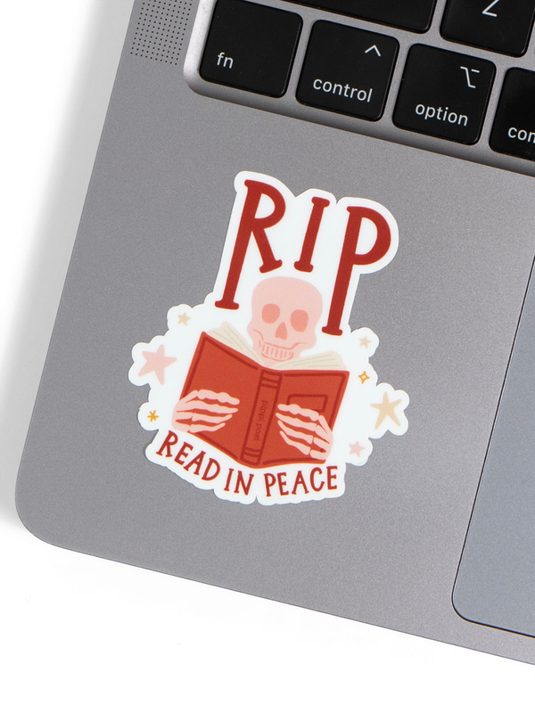 Read in Peace RIP Halloween Decal Sticker, 2 of 3