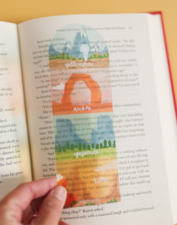 National Parks Transparent Bookmark, 3 of 5