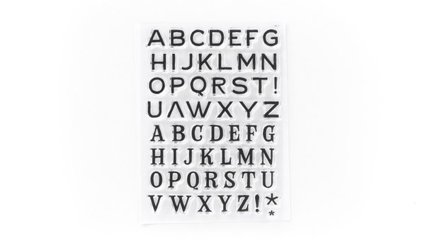 Alphas Are Awesome #37 6×8 Stamp Set, 1 of 2