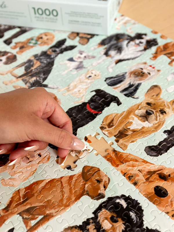 Furry Friends - 1,000 Piece Dogs Jigsaw Puzzle, 5 of 8