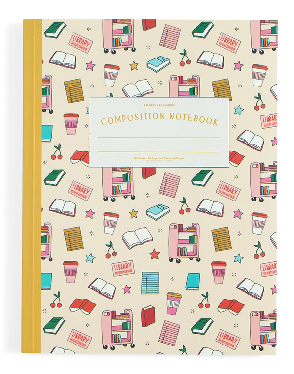 Library Books Composition Notebook, 4 of 5