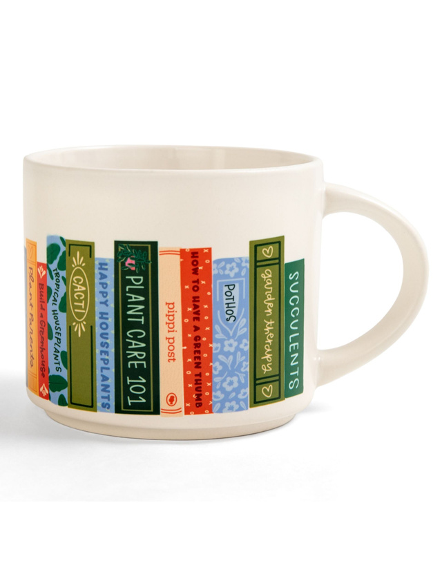 Plant Books Large Ceramic Mug, 7 of 7