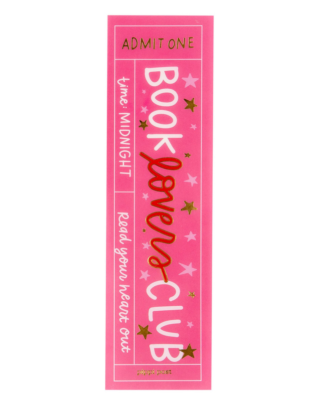 Book Lovers Club Transparent Bookmark, 2 of 3