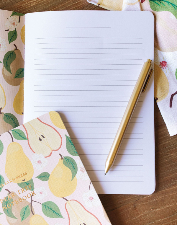 Cultivate Joy Pear Tree Stitched Notebook, 3 of 4