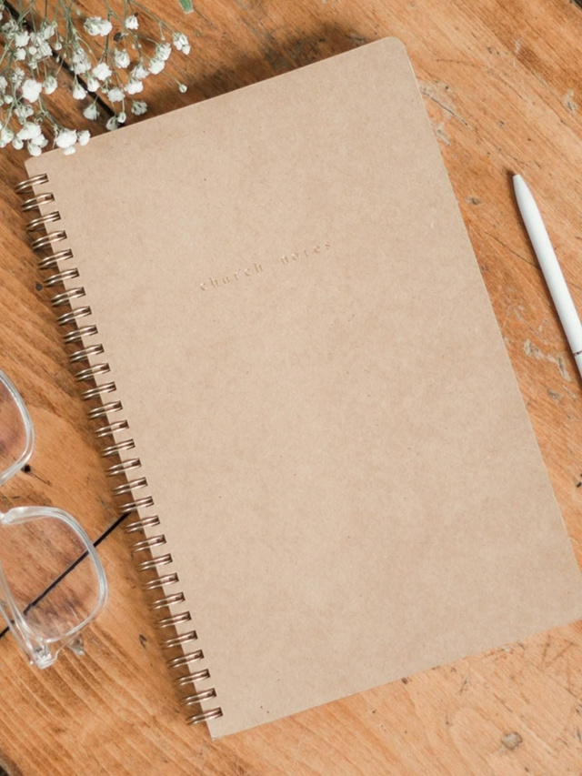 Kraft Bible Study Spiral Notebook, 8 of 13