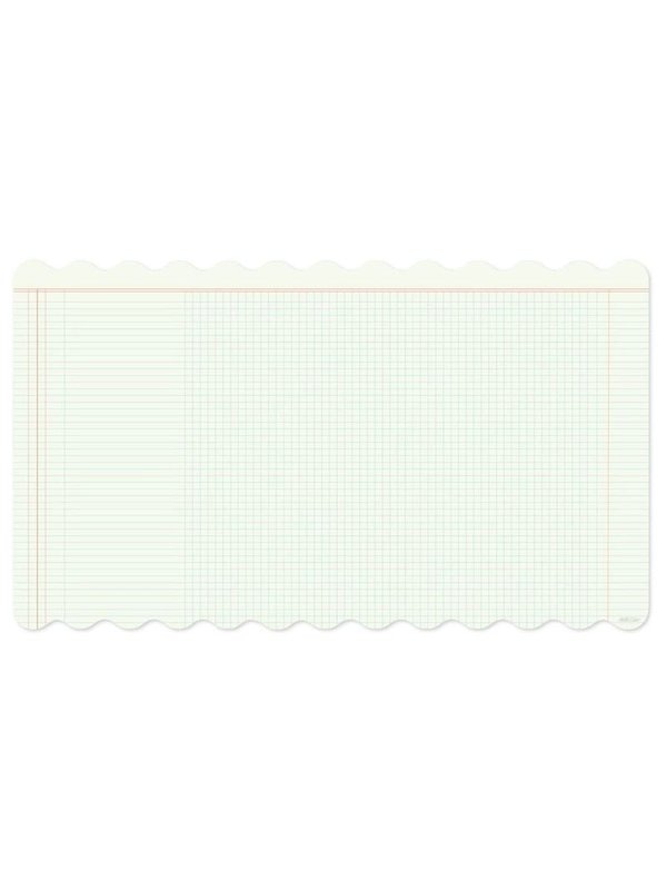 Scalloped Ledger Large Desk Mat, 2 of 5