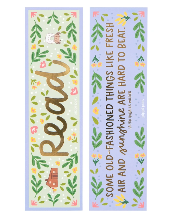 Read Little House on the Prairie Gold Foil Bookmark Set, 3 of 3