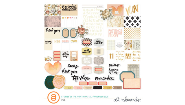 November 2025 Inspiration By The Month, 1 of 1