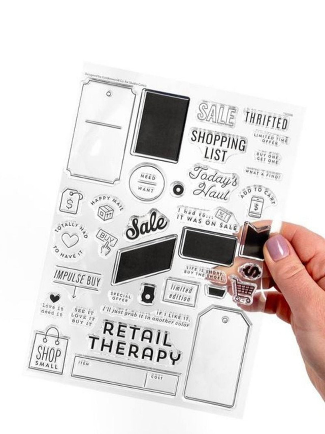 Retail Therapy Stamp Kit, 3 of 4