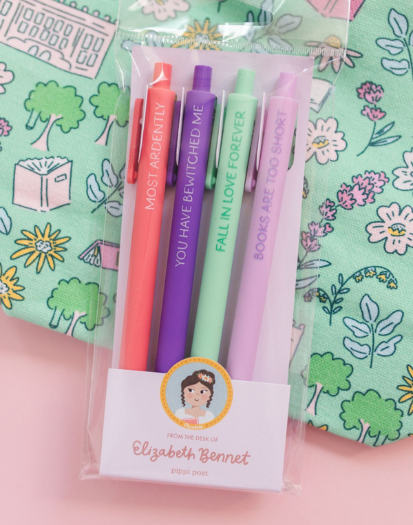 Pride & Prejudice Elizabeth Bennet Pen Set, 4 of 7