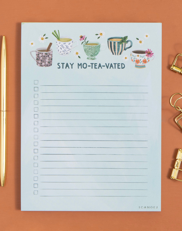 Mo-tea-vated Notepad, 2 of 2