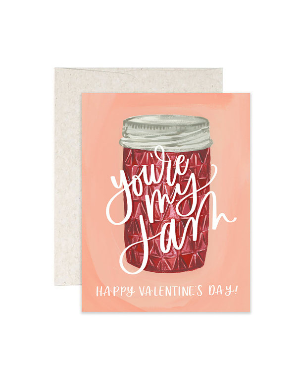 Valentine's Jam Greeting Card, 1 of 1
