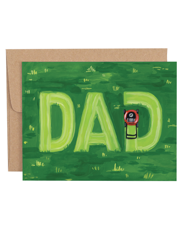 Dad Lawn Greeting Card, 1 of 1