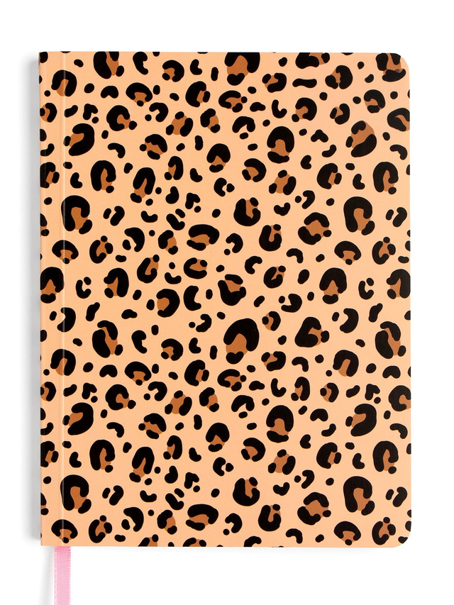 Leopard Print Soft Flex Perfect Bound Journal, 1 of 2