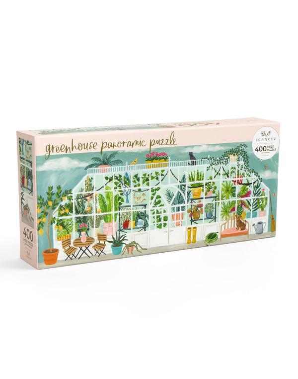 Greenhouse Panoramic - 400 Piece Jigsaw Puzzle, 1 of 8