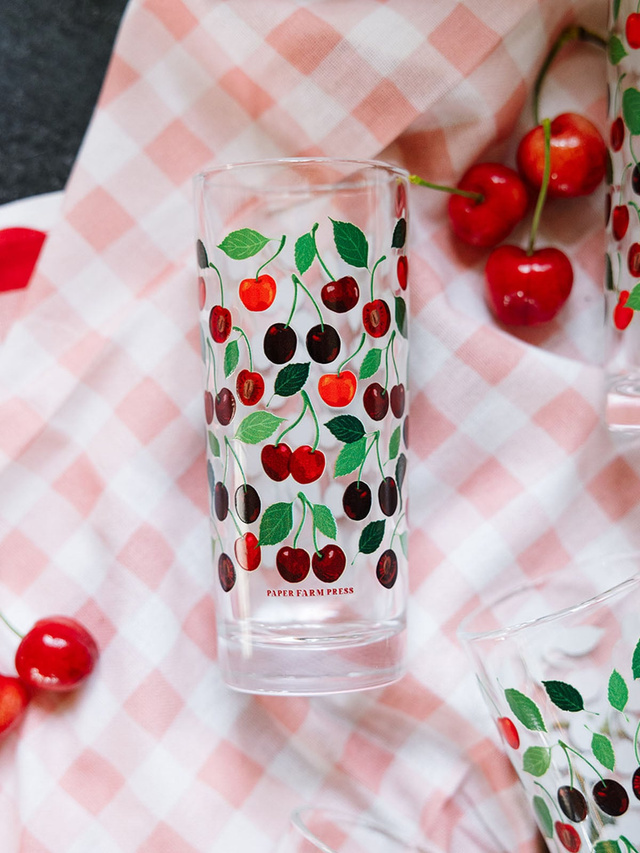 Cherry Grove Tall Juice Glass Set, 3 of 6