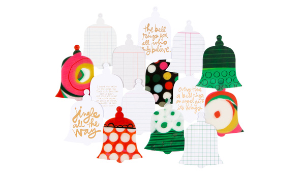 December Daily® 2026 Plastic & Cardstock Bells, 1 of 4