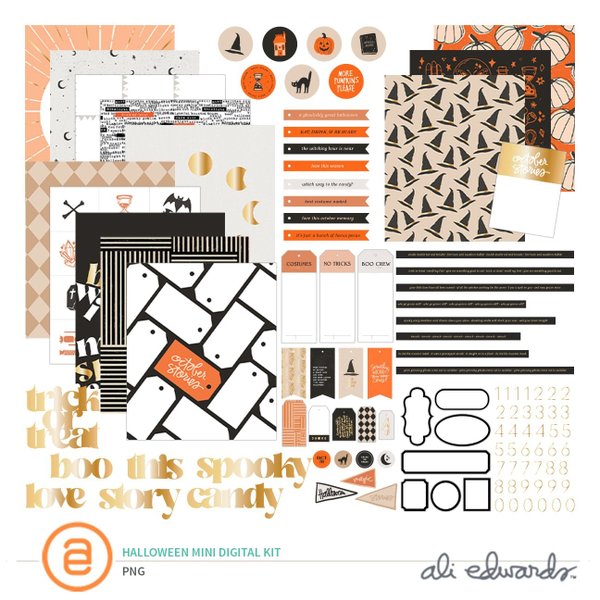 Halloween Digital Mini Kit, 1 of 1