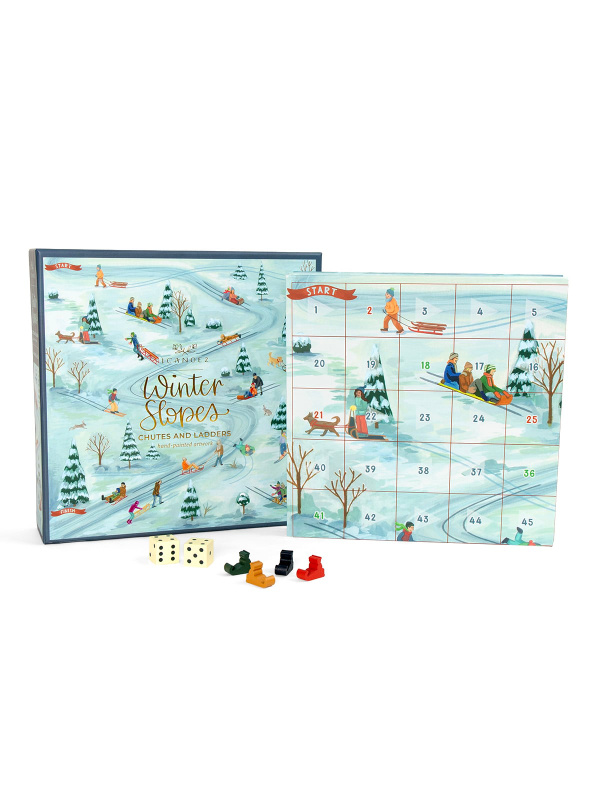 Winter Slopes Family Board Game – Snowy Climb & Slide, 5 of 7