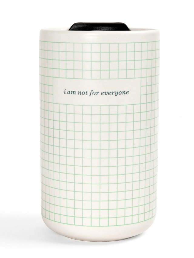 I Am Not For Everyone 18oz Travel Ceramic Coffee Mug, 1 of 1